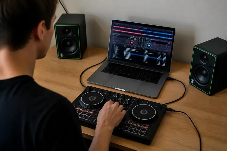 Eerste mix maken met controller